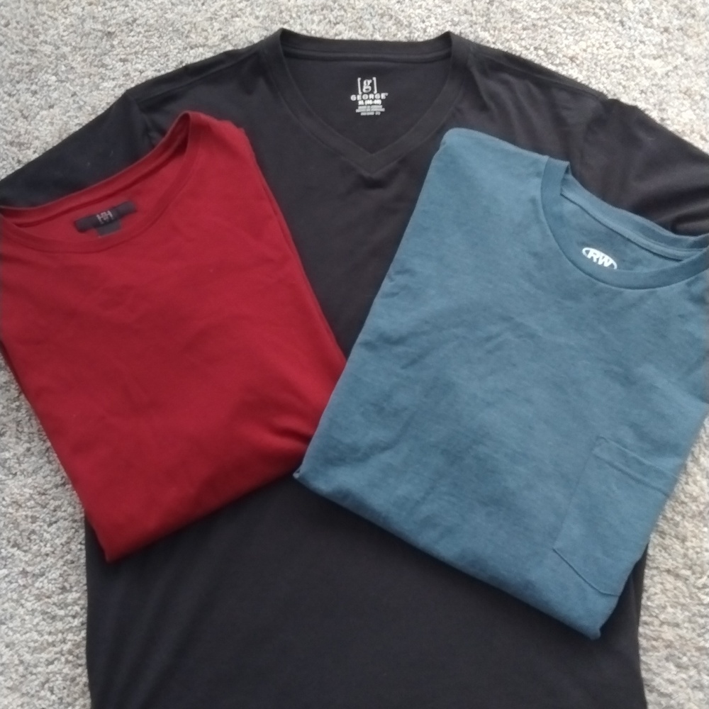 Mens T-Shirts Bundle Of 3 XL